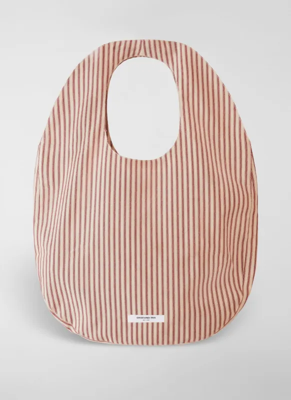 Stripe Egg Tote sold by Orseund Iris