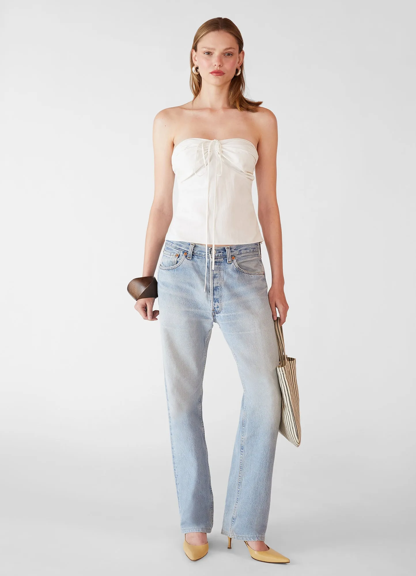 Bardot Halter Top sold by Orseund Iris product image thumbnail 3