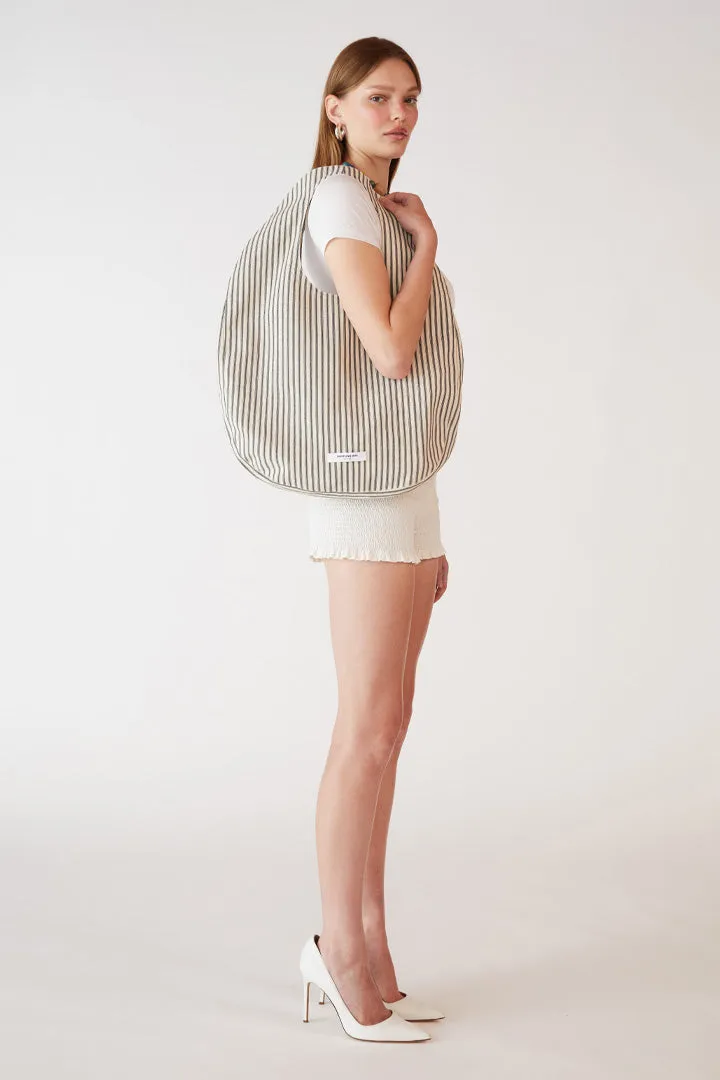 Stripe Egg Tote sold by Orseund Iris product image thumbnail 5