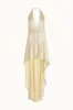 Halter Bow High Low Dress sold by Orseund Iris