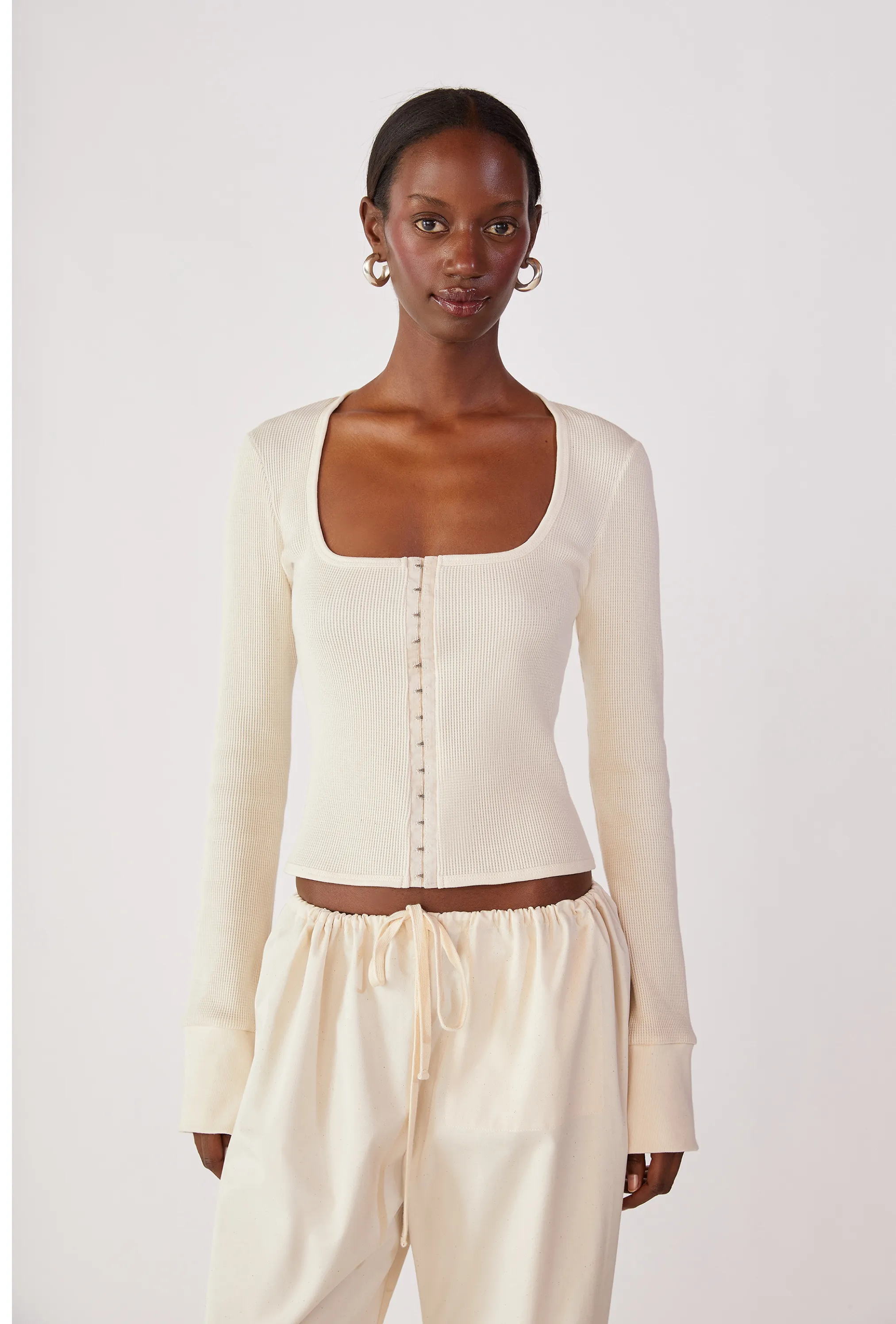 Waffle Knit Top sold by Orseund Iris product image thumbnail 4