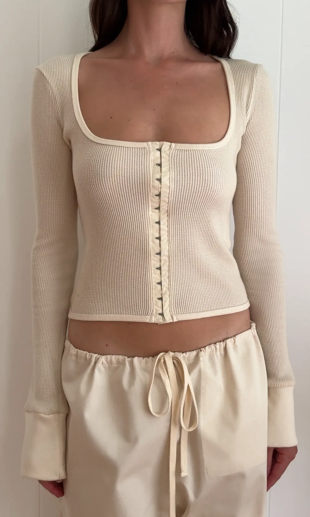 Waffle Knit Top sold by Orseund Iris