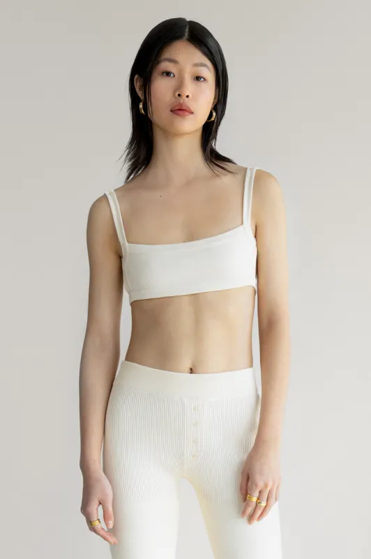 The Weekend Knit Bralette sold by Orseund Iris