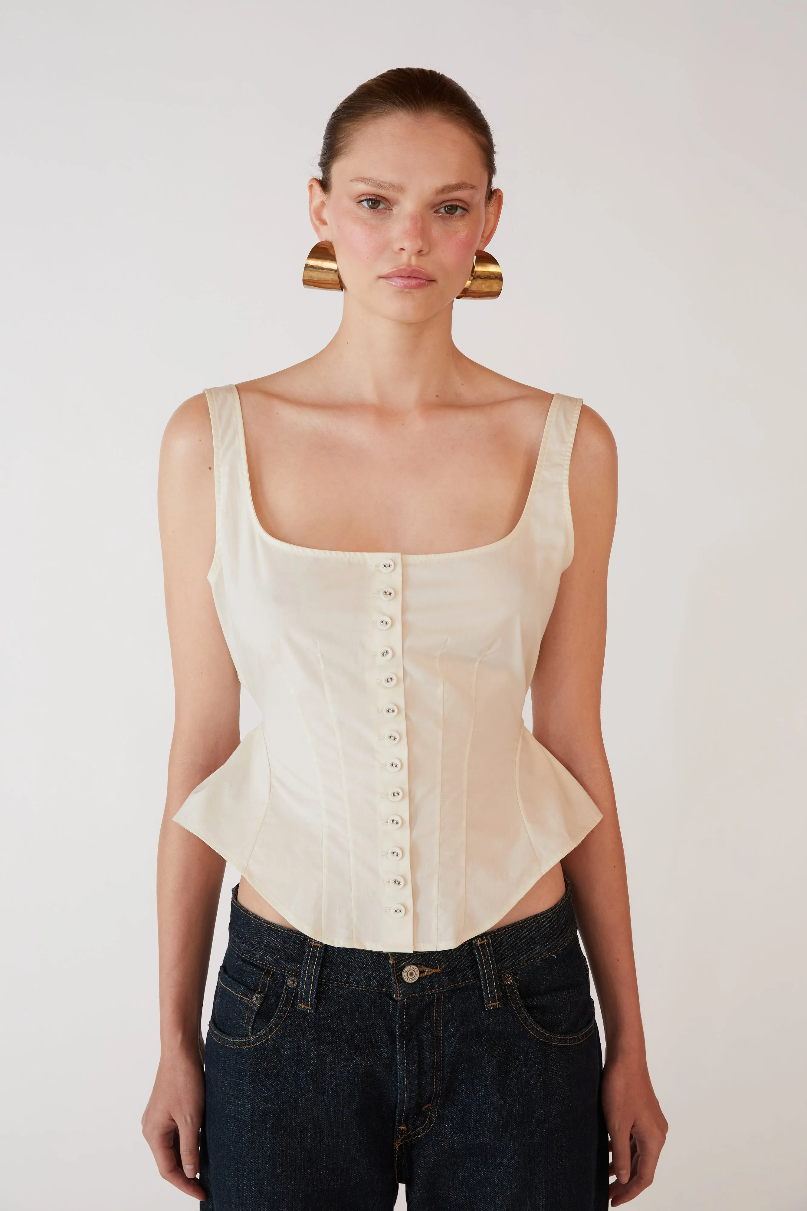 Perfect Button Top | Parallel