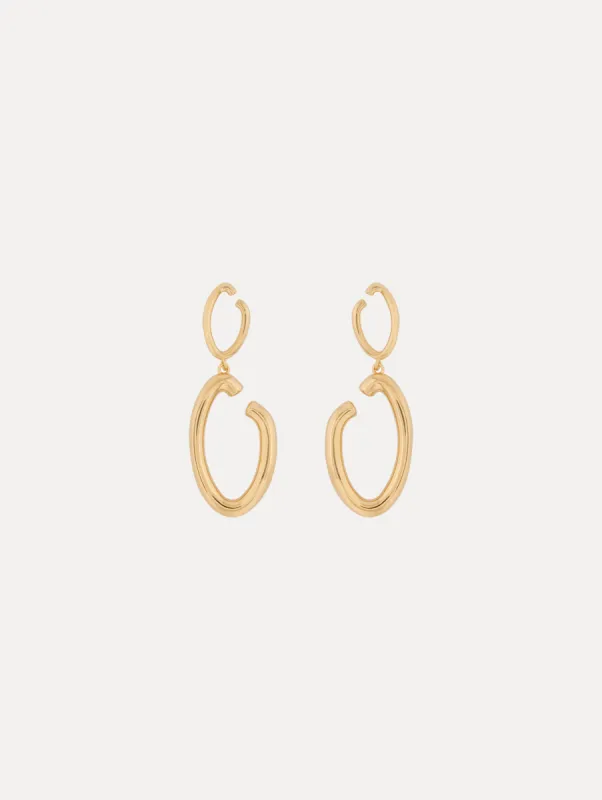O Drop Earrings sold by Oscar de la Renta