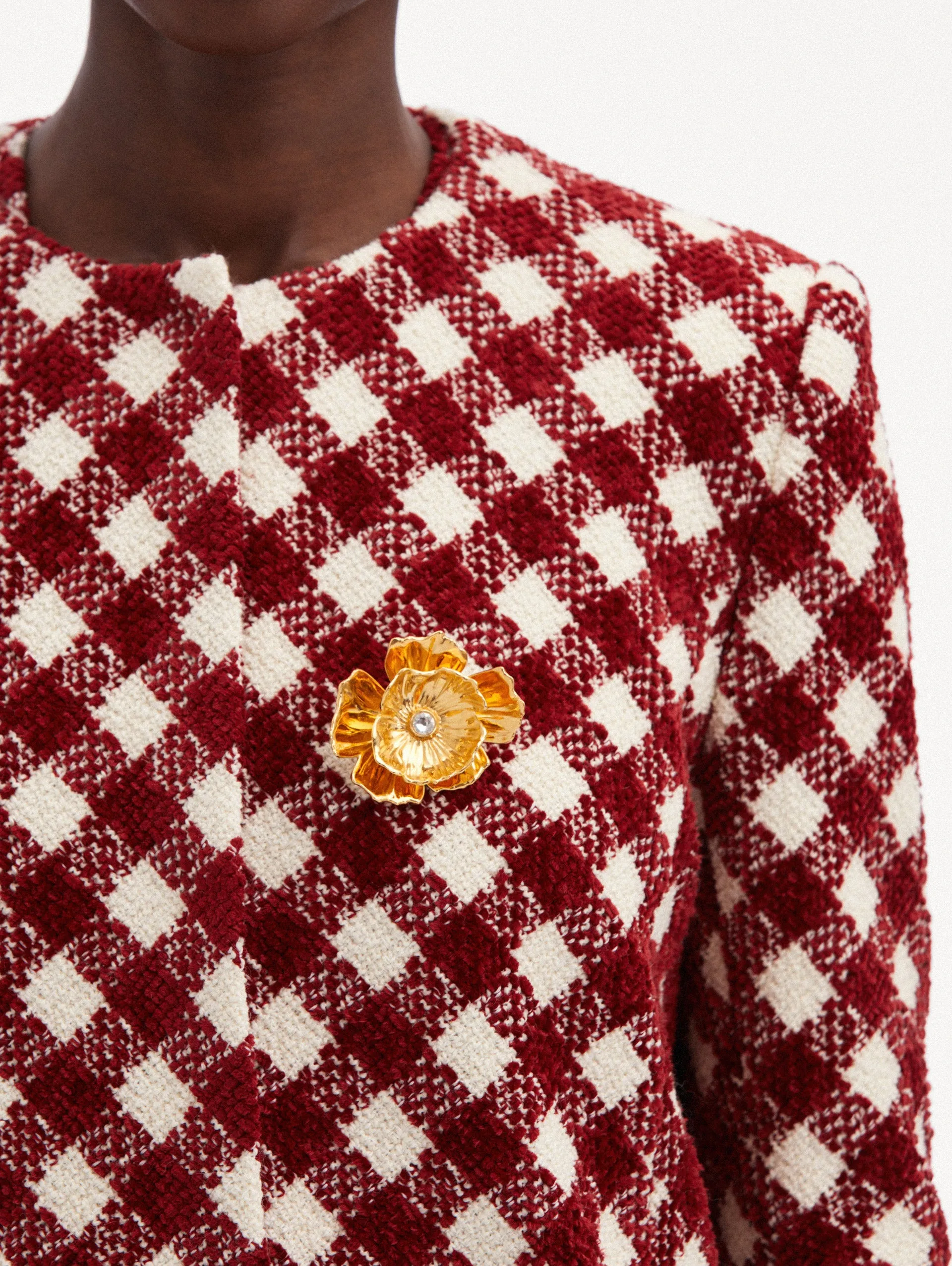 Flower Brooch sold by Oscar de la Renta product image thumbnail 2