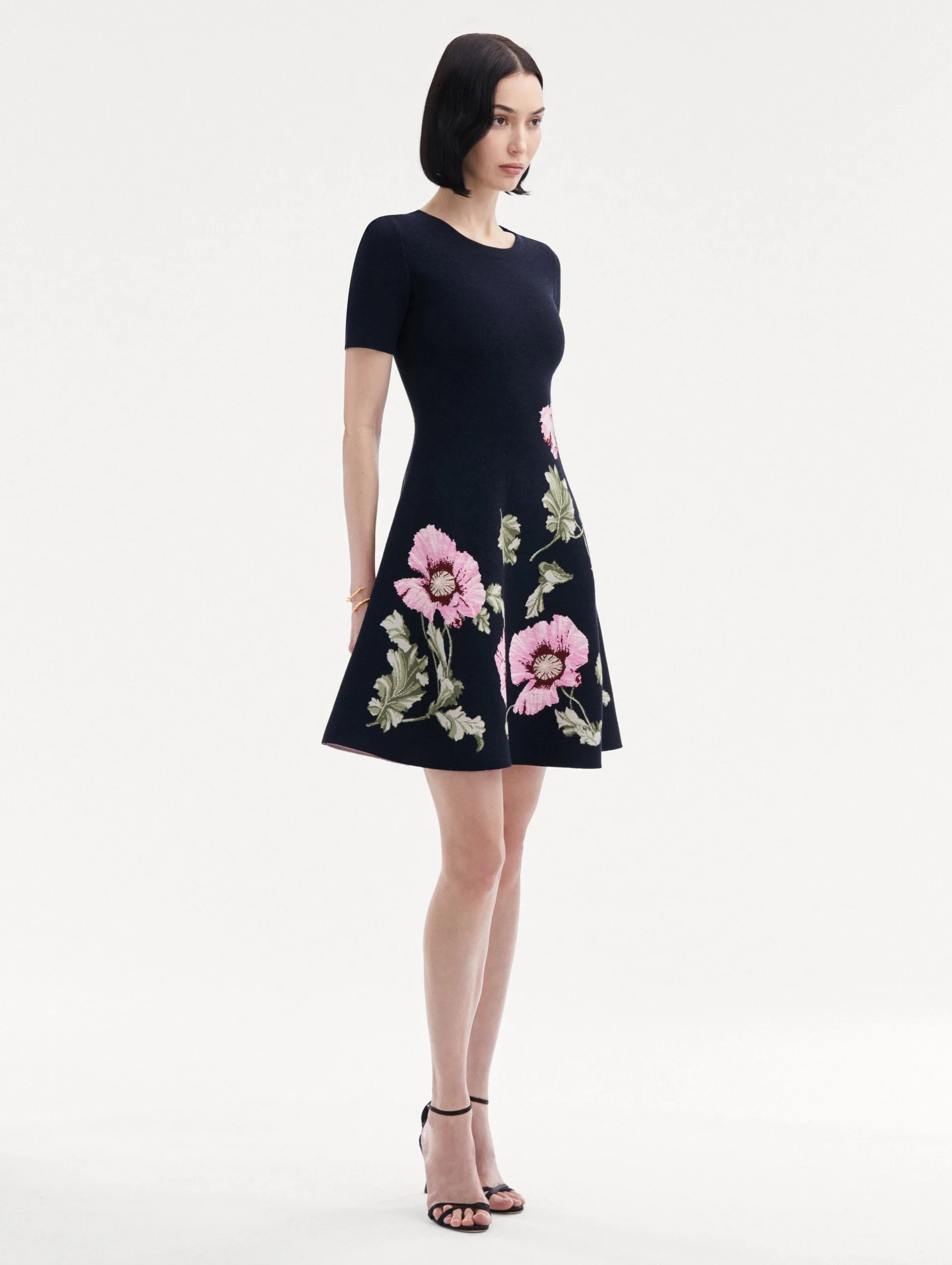 Poppy Jacquard Dress sold by Oscar de la Renta product image thumbnail 4