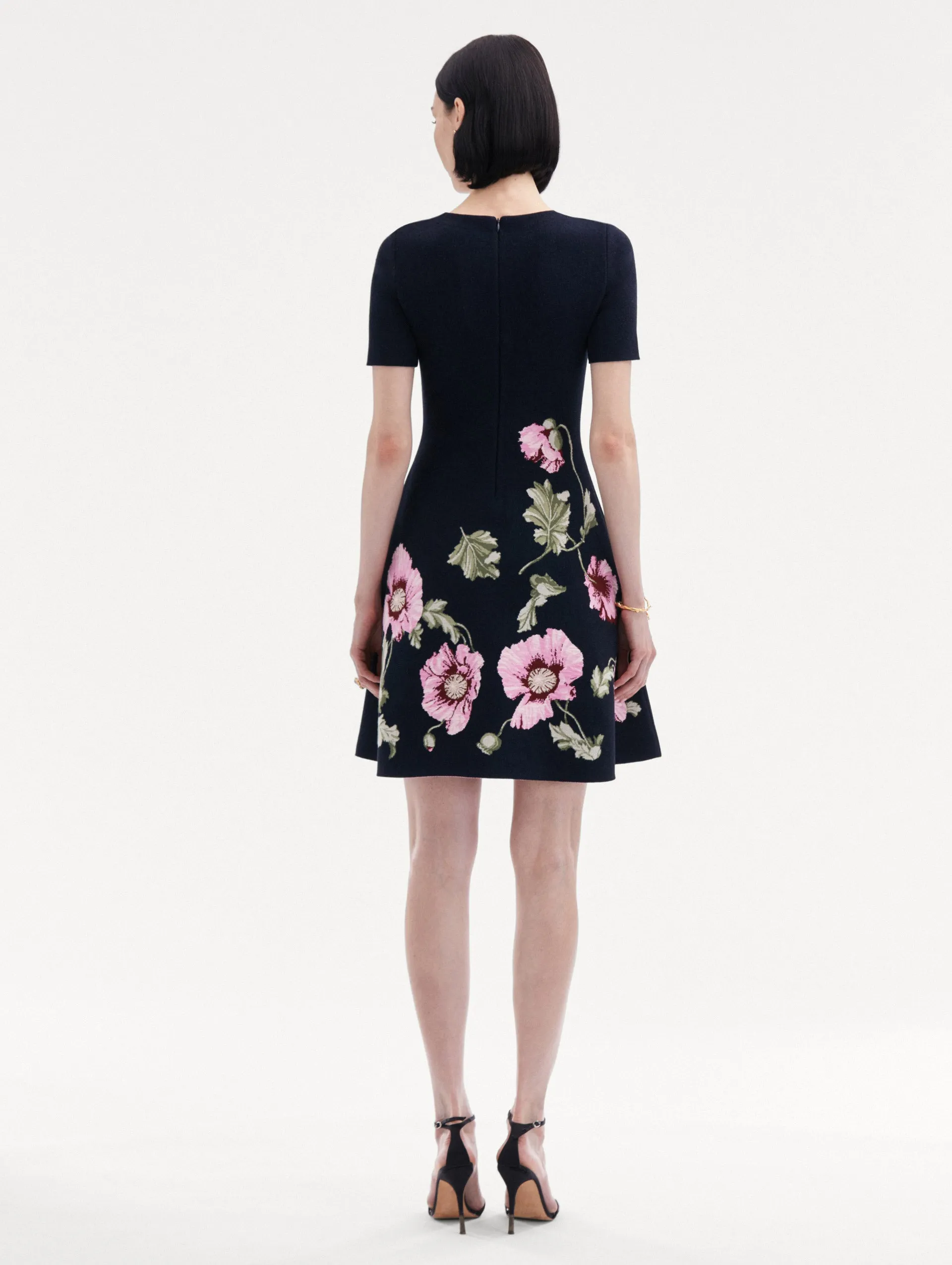 Poppy Jacquard Dress sold by Oscar de la Renta product image thumbnail 3