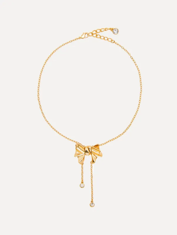 Lariat Bow Necklace sold by Oscar de la Renta