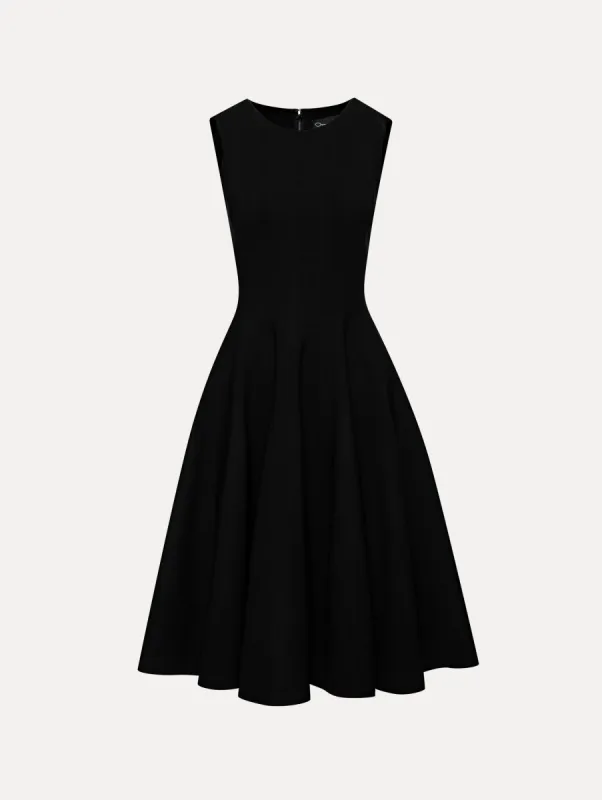 Curved Seam Detail Dress sold by Oscar de la Renta