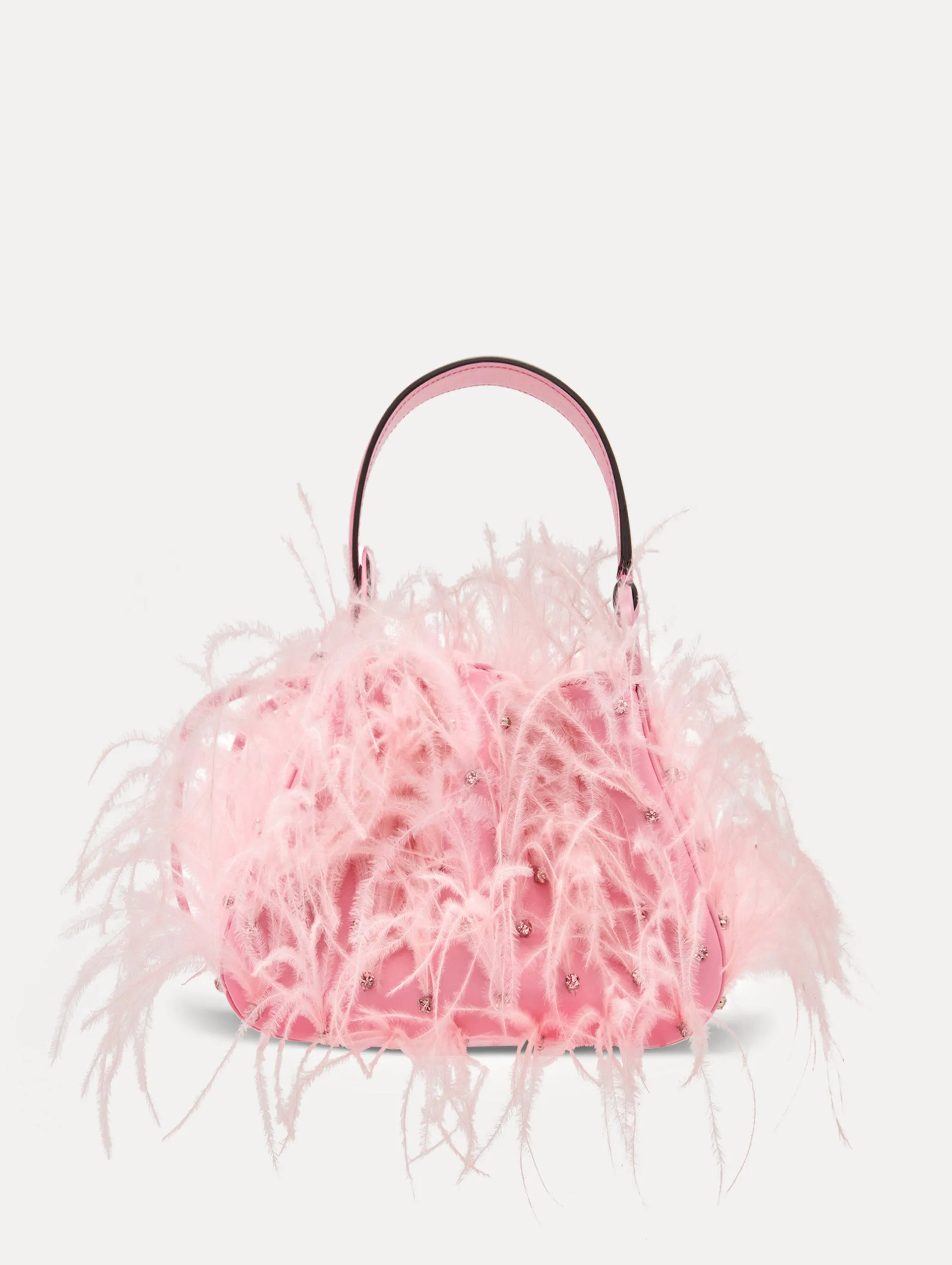 Ostrich Feather O Handle Bag sold by Oscar de la Renta product image thumbnail 3