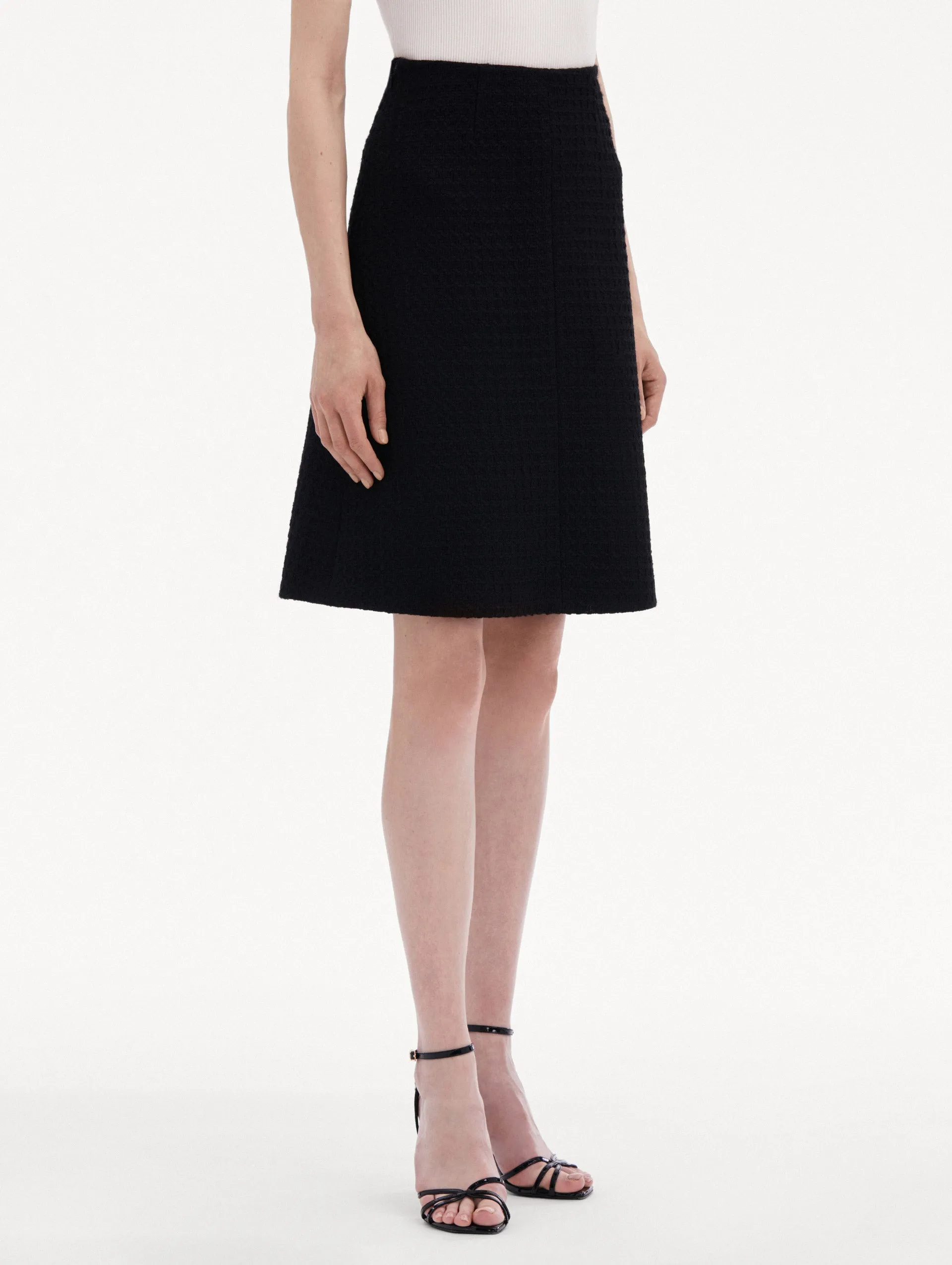 Wool Tweed Skirt sold by Oscar de la Renta product image thumbnail 5