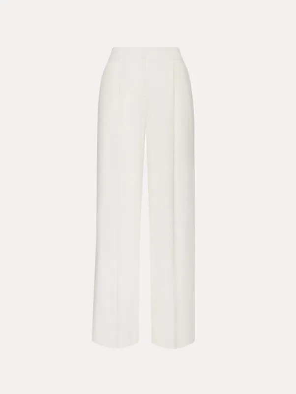 High Waisted Wide Leg Pant sold by Oscar de la Renta