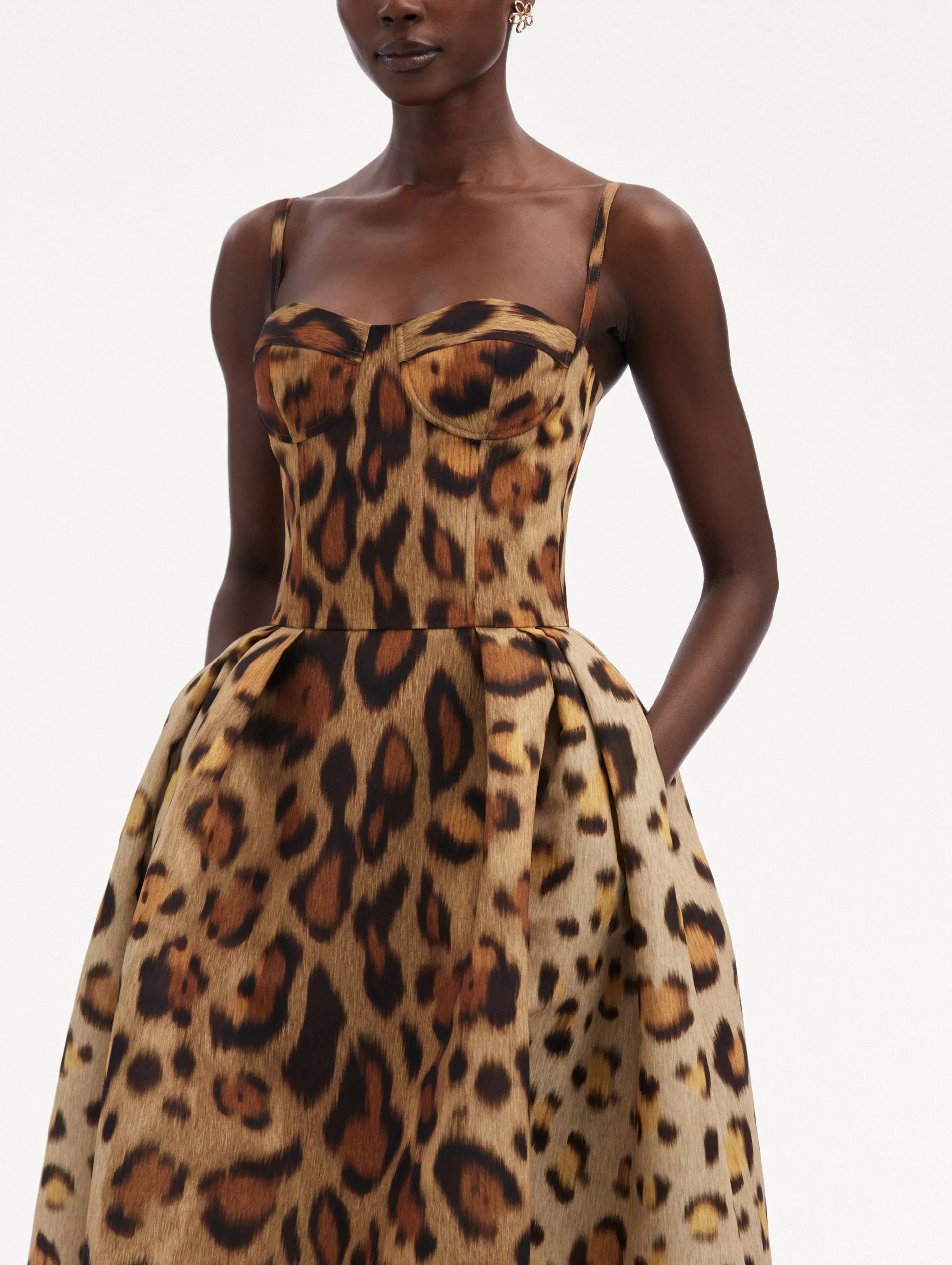 Jaguar Faille Cocktail Dress sold by Oscar de la Renta product image thumbnail 5