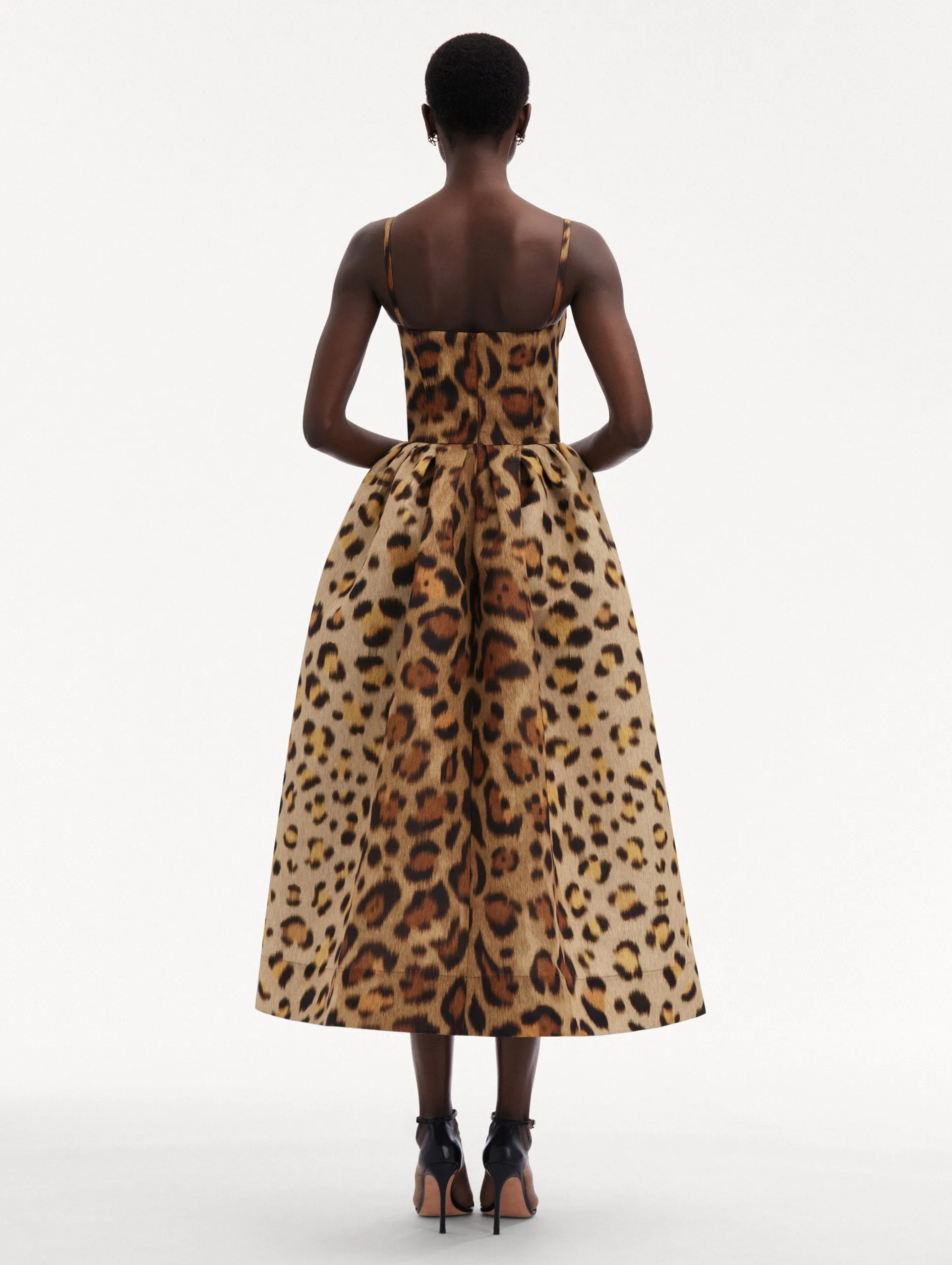 Jaguar Faille Cocktail Dress sold by Oscar de la Renta product image thumbnail 3