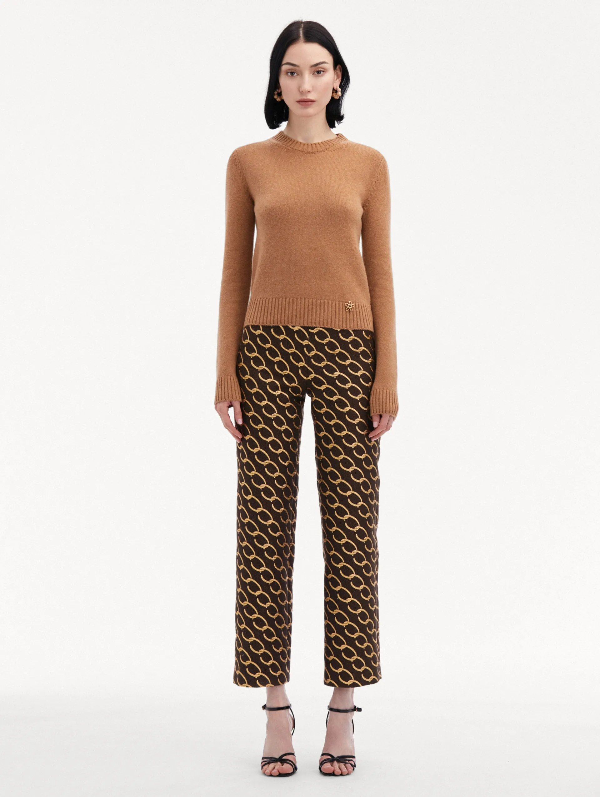 O Flower Cashmere Pullover sold by Oscar de la Renta product image thumbnail 3