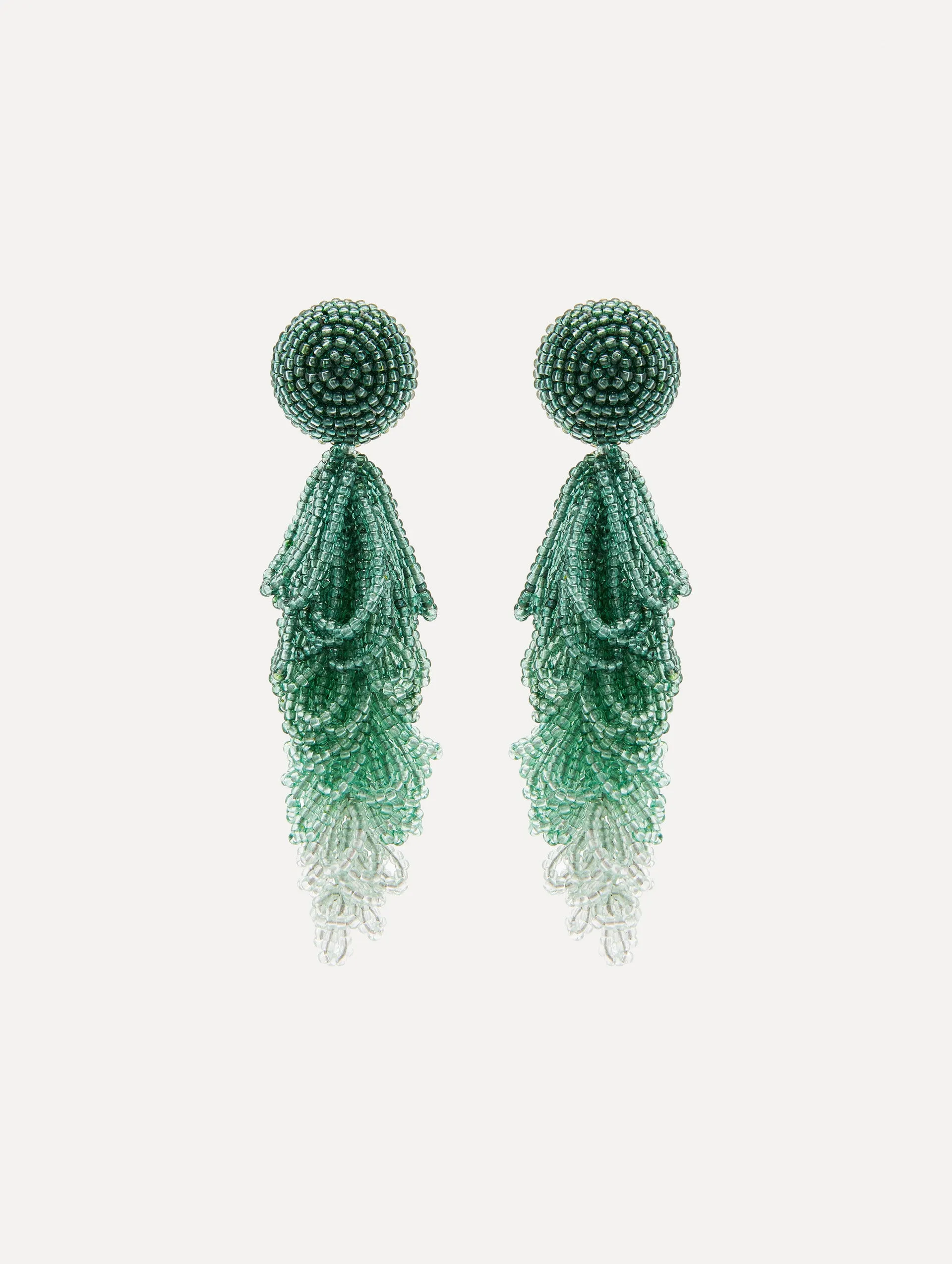 Looped Tassel Clip-On Earrings sold by Oscar de la Renta