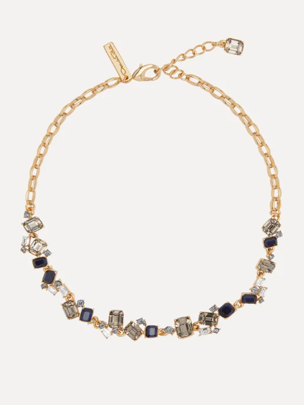 Scramble Crystal Necklace sold by Oscar de la Renta