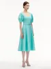 Puff Sleeve Wool Dress sold by Oscar de la Renta