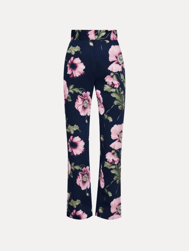 Poppy Cotton Twill Pant sold by Oscar de la Renta