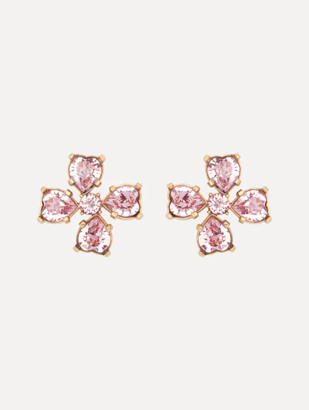 Small Clover Earrings sold by Oscar de la Renta