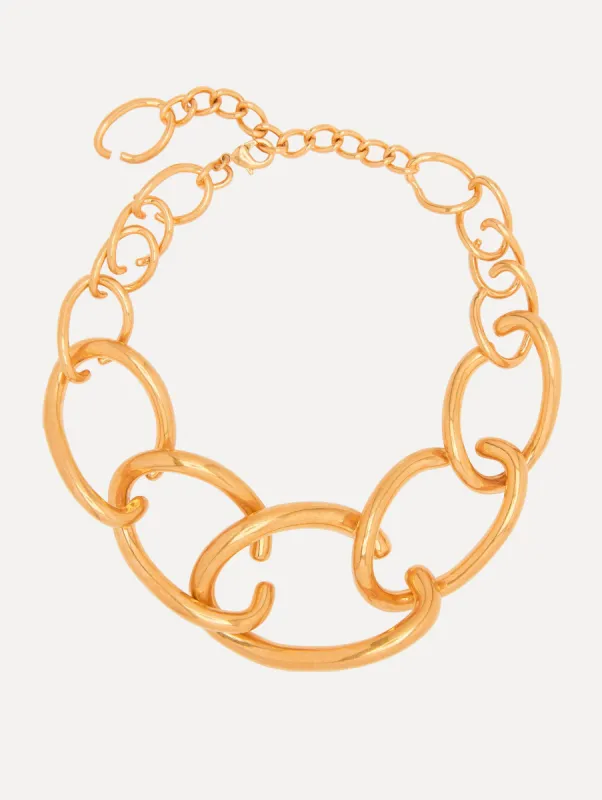 O Chain-Link Necklace sold by Oscar de la Renta