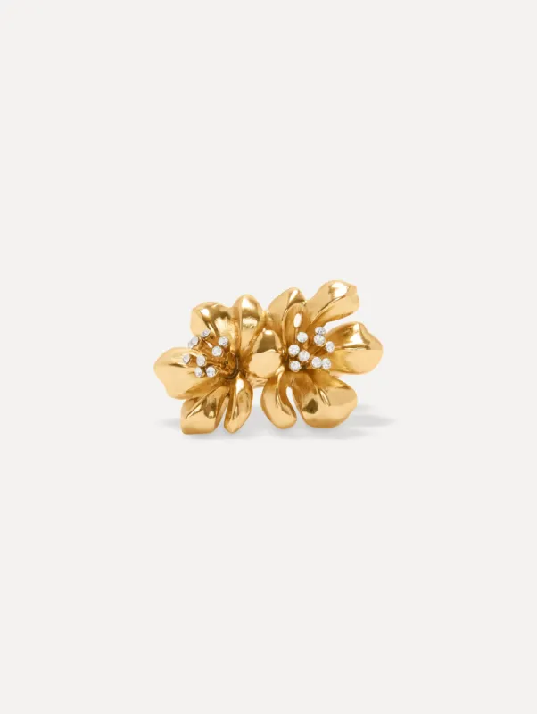 Twin Flower Ring sold by Oscar de la Renta