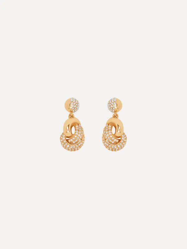 Love Knot Drop Earrings sold by Oscar de la Renta