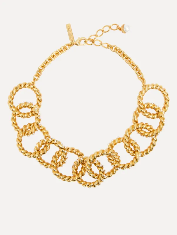 Golden Rope Necklace sold by Oscar de la Renta