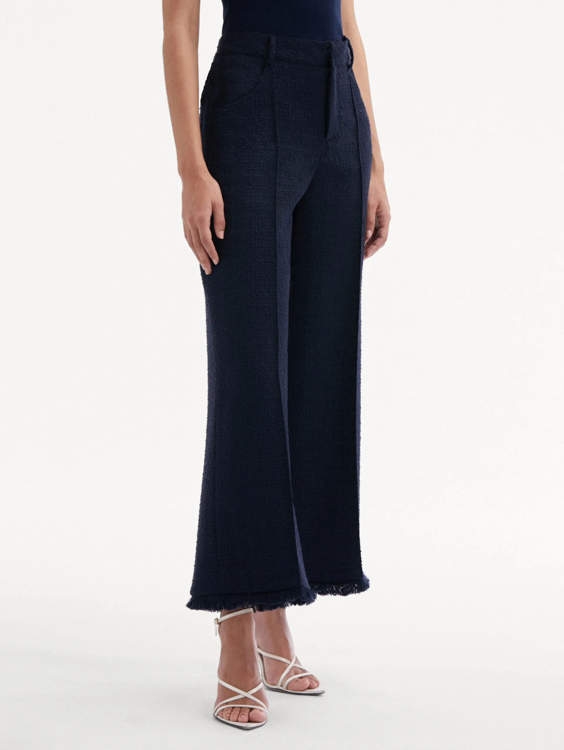 Cropped Tweed Pant sold by Oscar de la Renta product image thumbnail 5