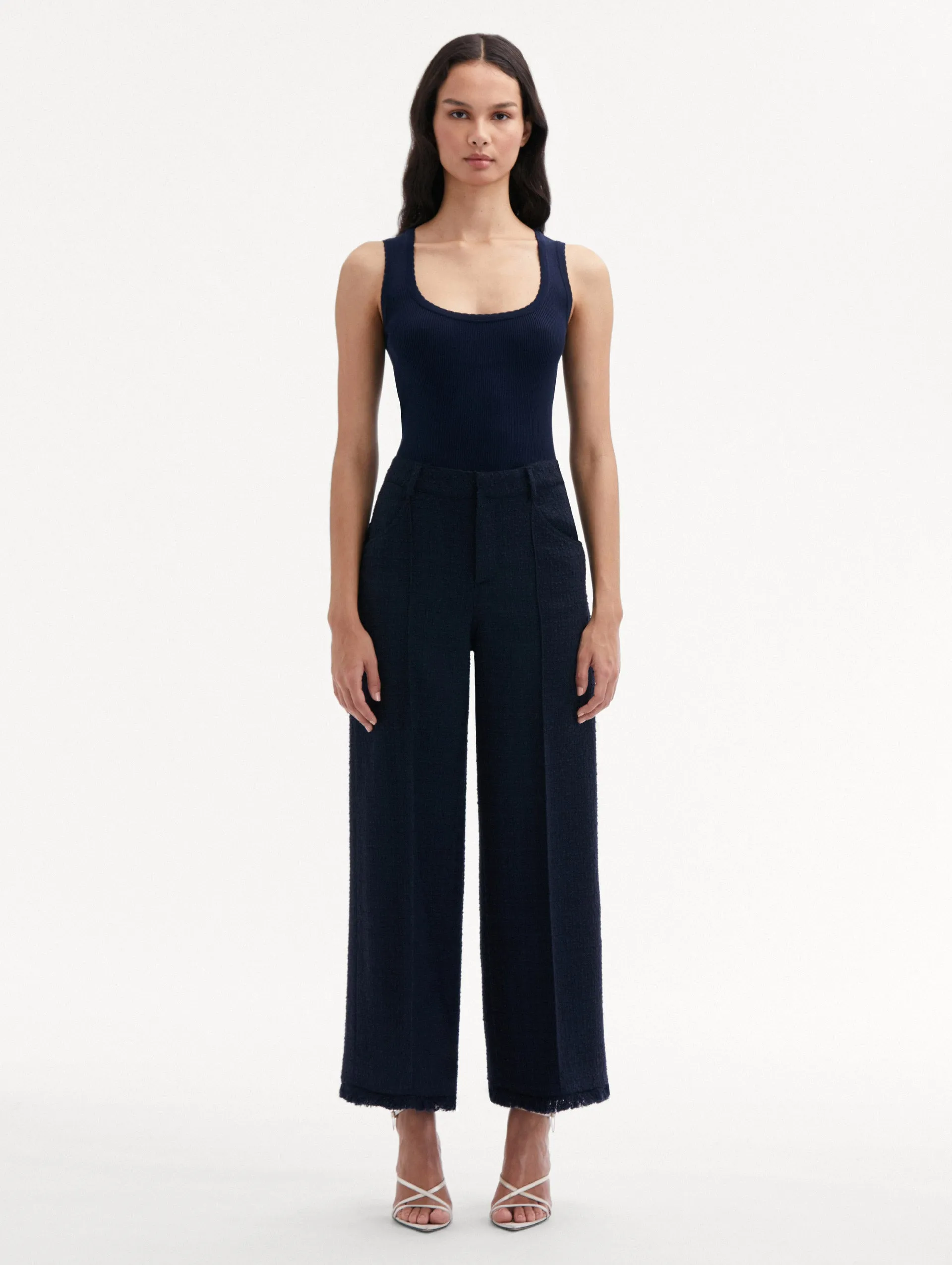 Cropped Tweed Pant sold by Oscar de la Renta product image thumbnail 2