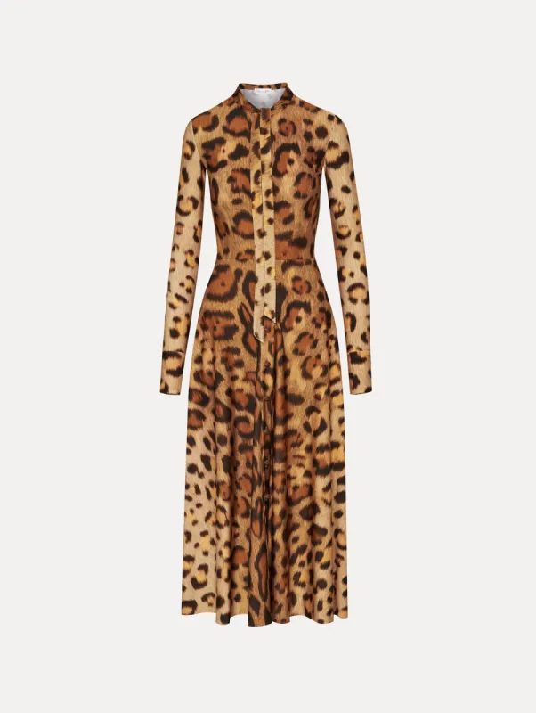 Jaguar Jersey Dress sold by Oscar de la Renta