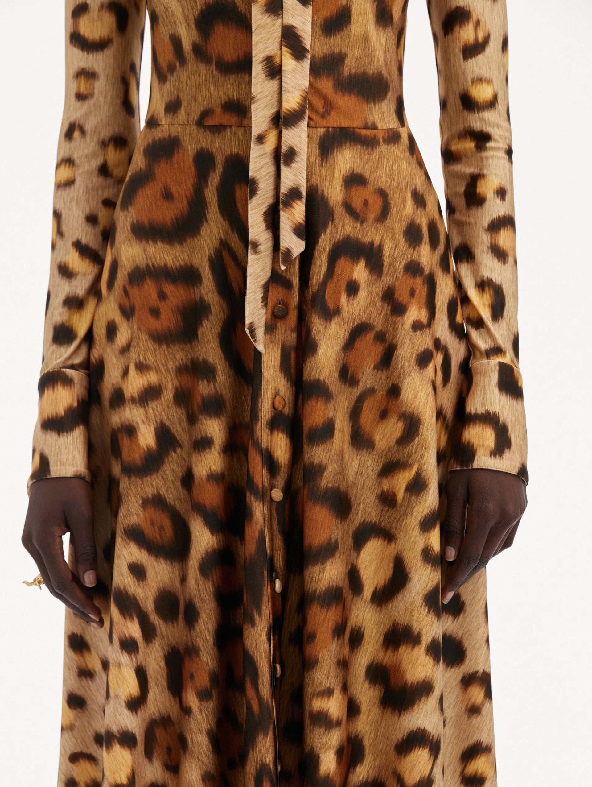 Jaguar Jersey Dress sold by Oscar de la Renta product image thumbnail 5