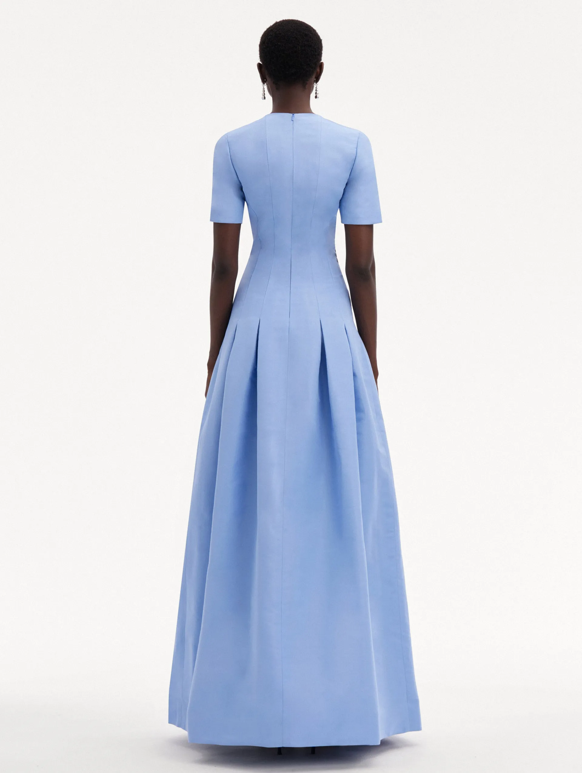 Dandelion Crystal Embroidered Faille Gown sold by Oscar de la Renta product image thumbnail 3