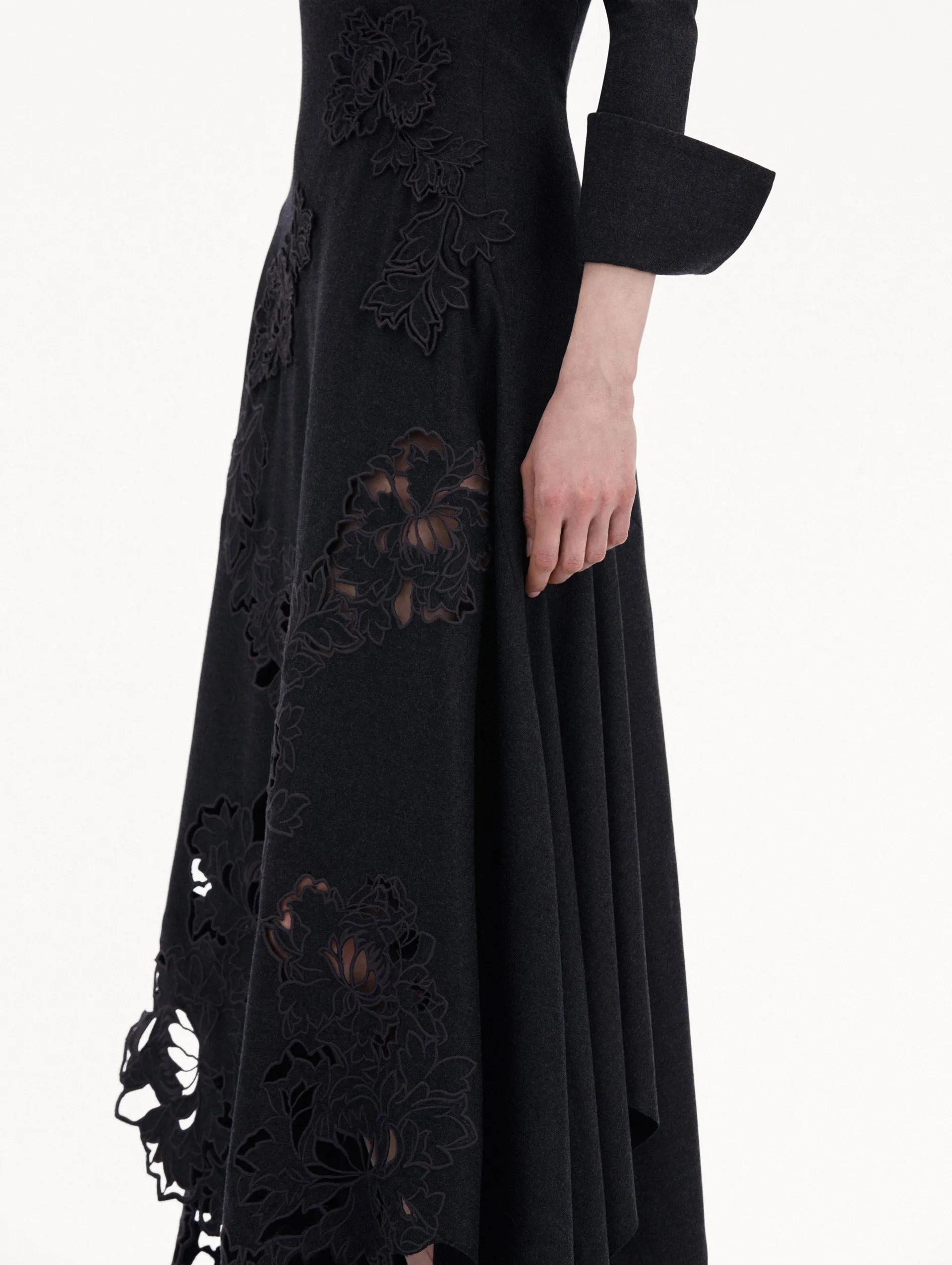 Peony Guipure Appliqué Dress sold by Oscar de la Renta product image thumbnail 5