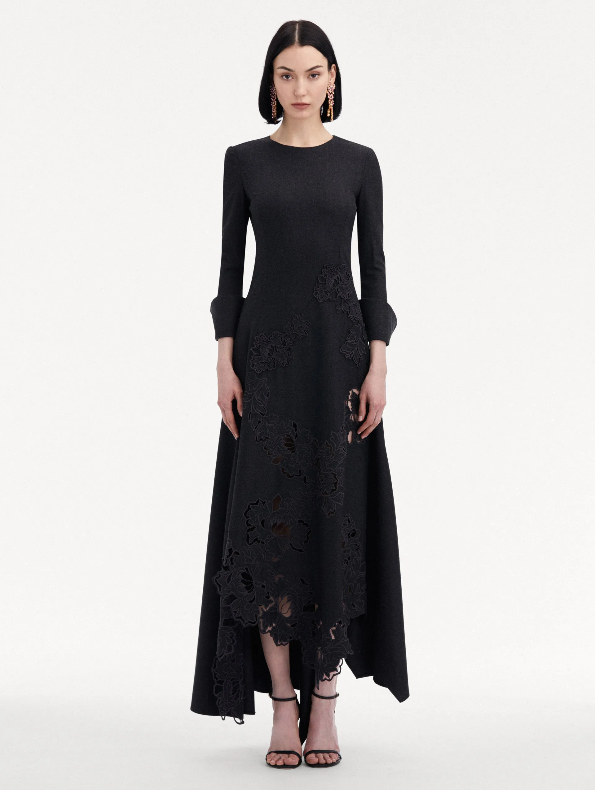 Peony Guipure Appliqué Dress sold by Oscar de la Renta product image thumbnail 2