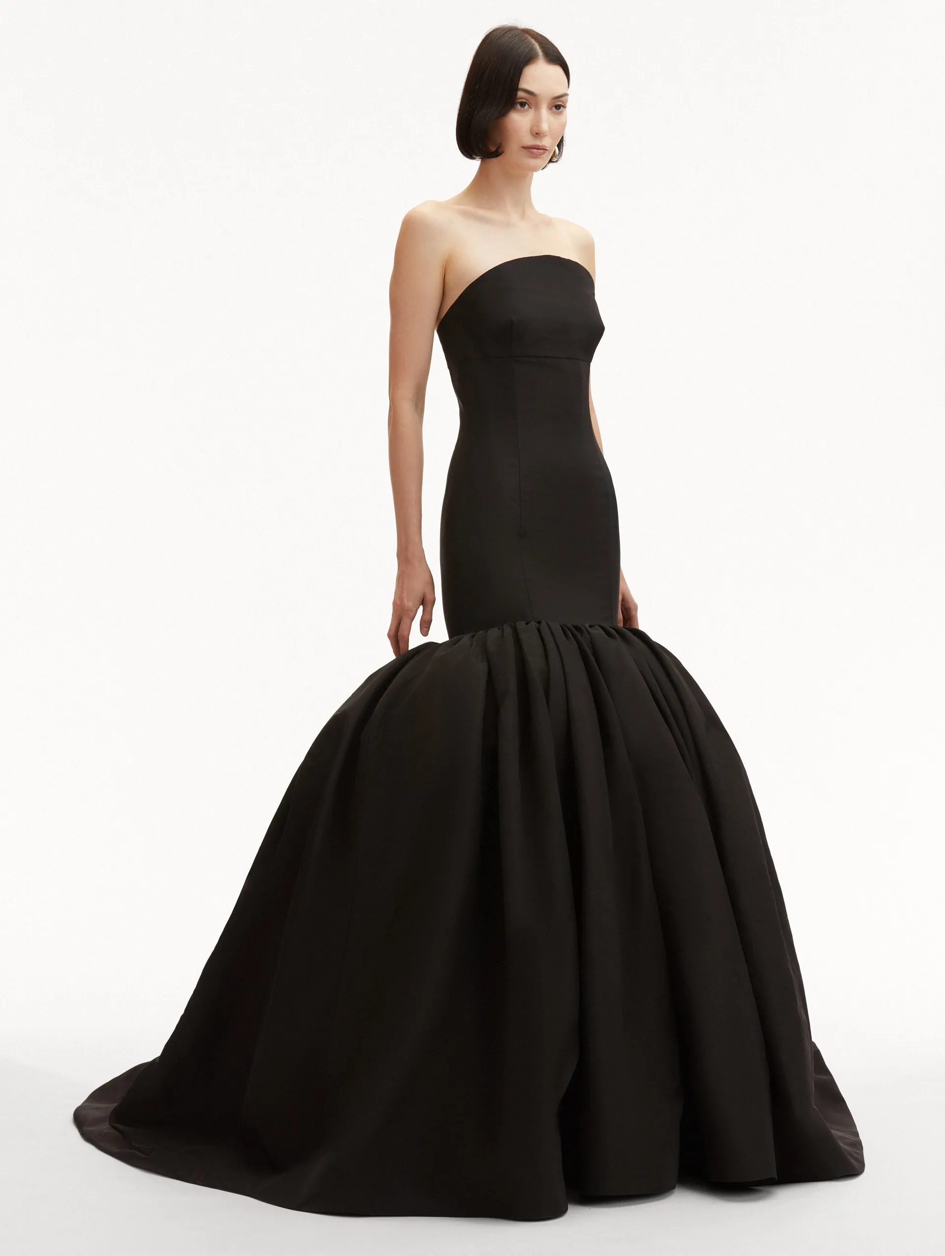 Silk Faille Mermaid Gown sold by Oscar de la Renta product image thumbnail 4