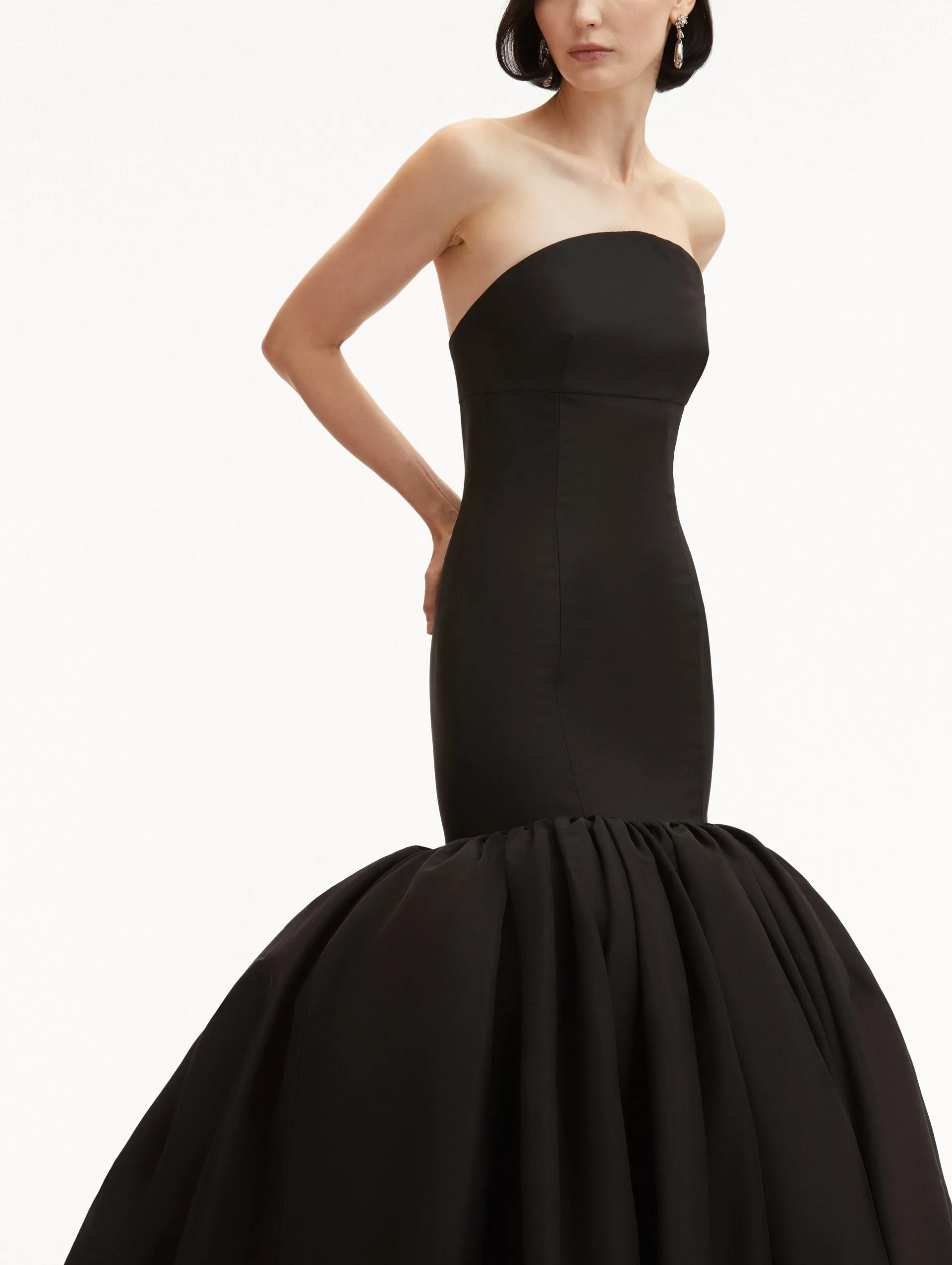 Silk Faille Mermaid Gown sold by Oscar de la Renta product image thumbnail 5