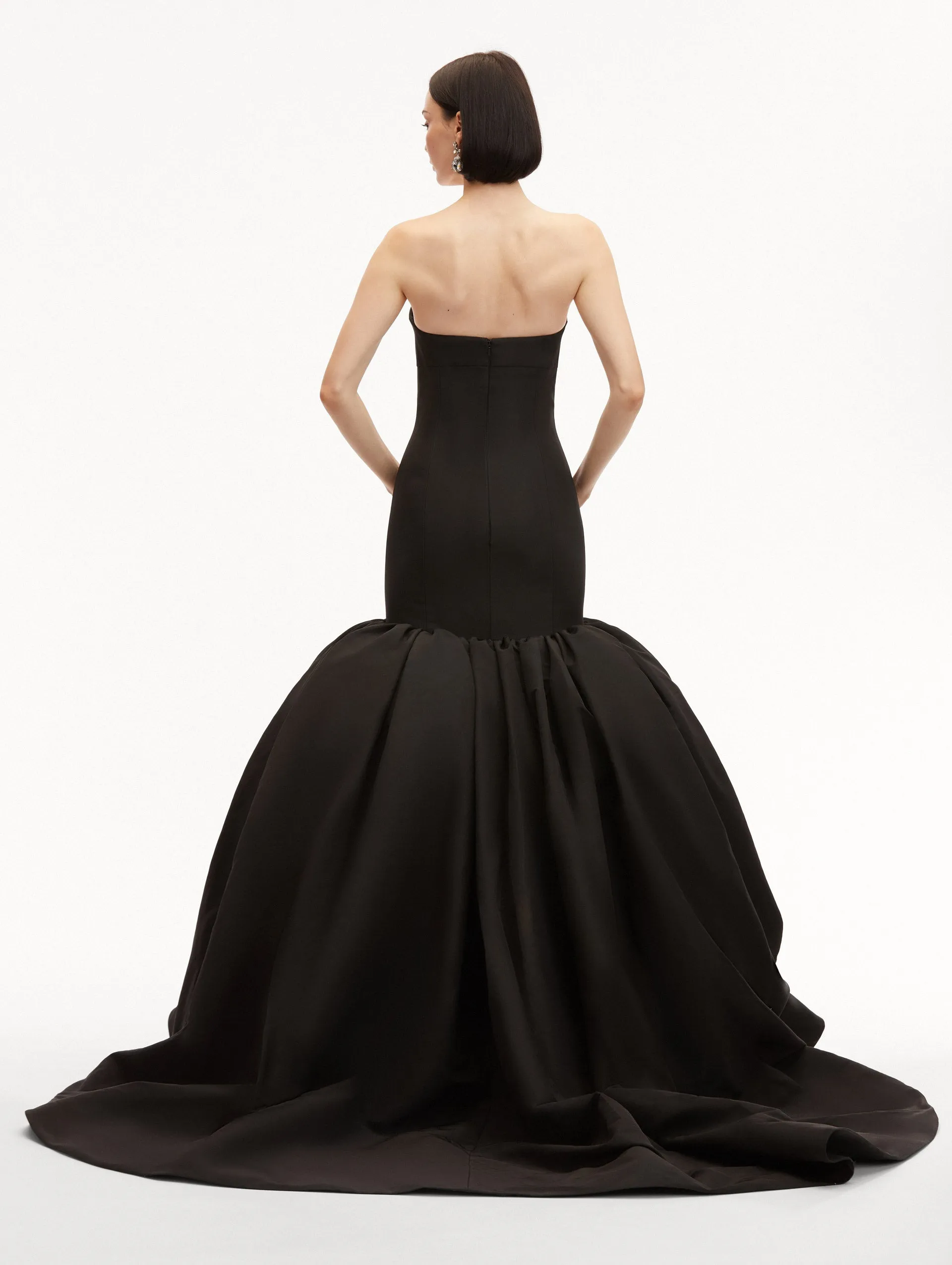 Silk Faille Mermaid Gown sold by Oscar de la Renta product image thumbnail 3