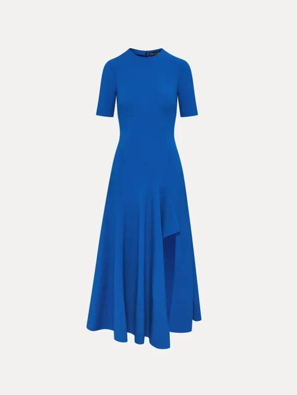 Wave Detail Midi Dress sold by Oscar de la Renta