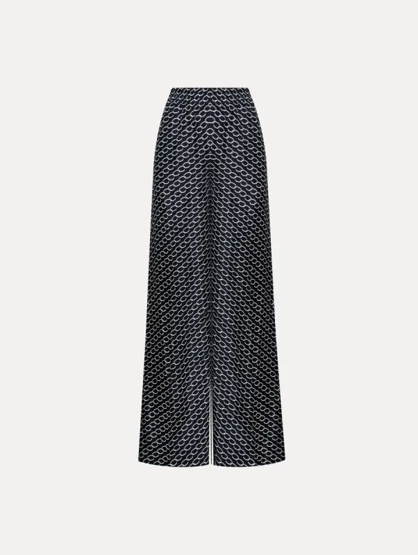 Small Oscar Chain-Link Pant sold by Oscar de la Renta