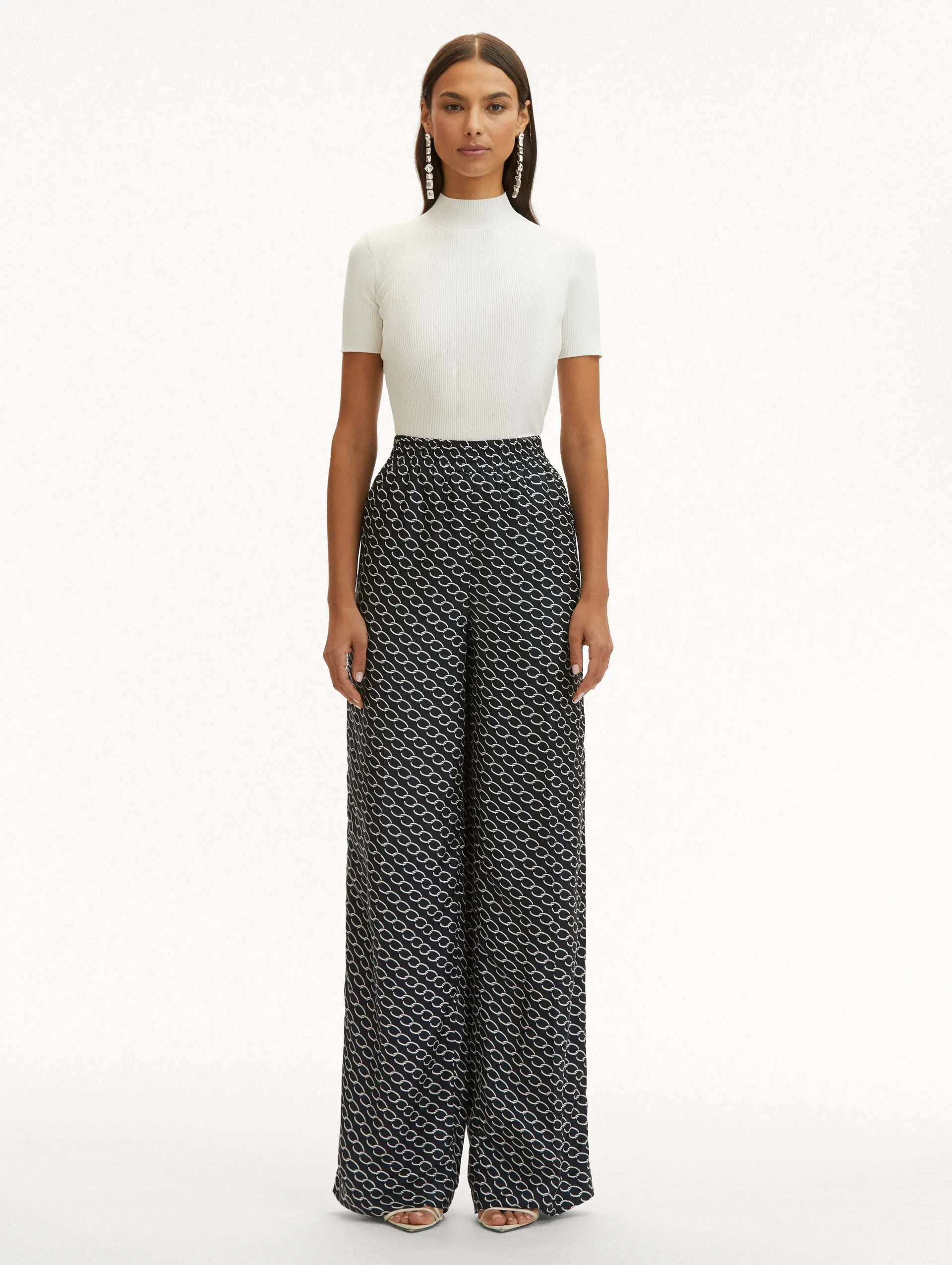 Small Oscar Chain-Link Pant sold by Oscar de la Renta product image thumbnail 2