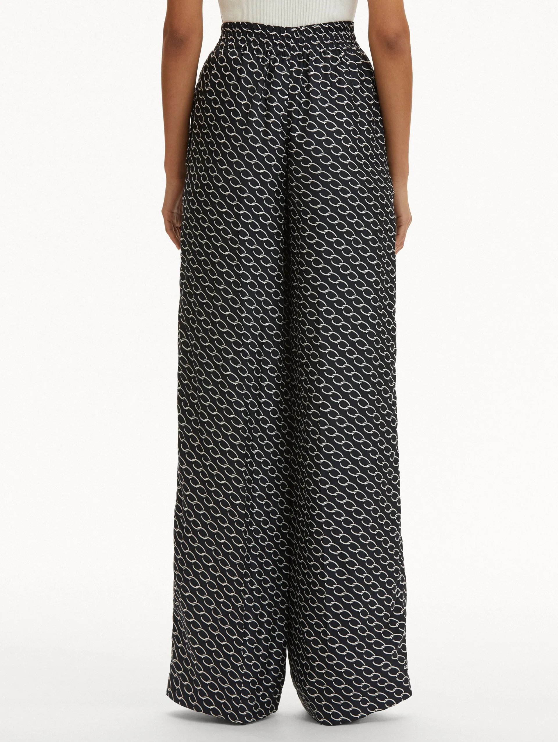 Small Oscar Chain-Link Pant sold by Oscar de la Renta product image thumbnail 3