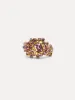 Mixed Crystal Cluster Ring sold by Oscar de la Renta