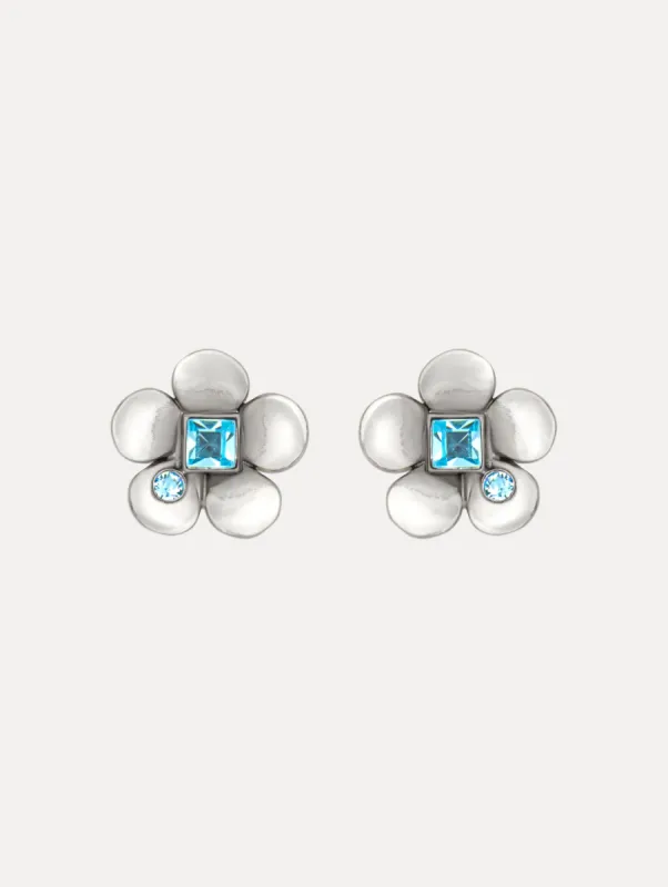 Flower Stud Earrings sold by Oscar de la Renta