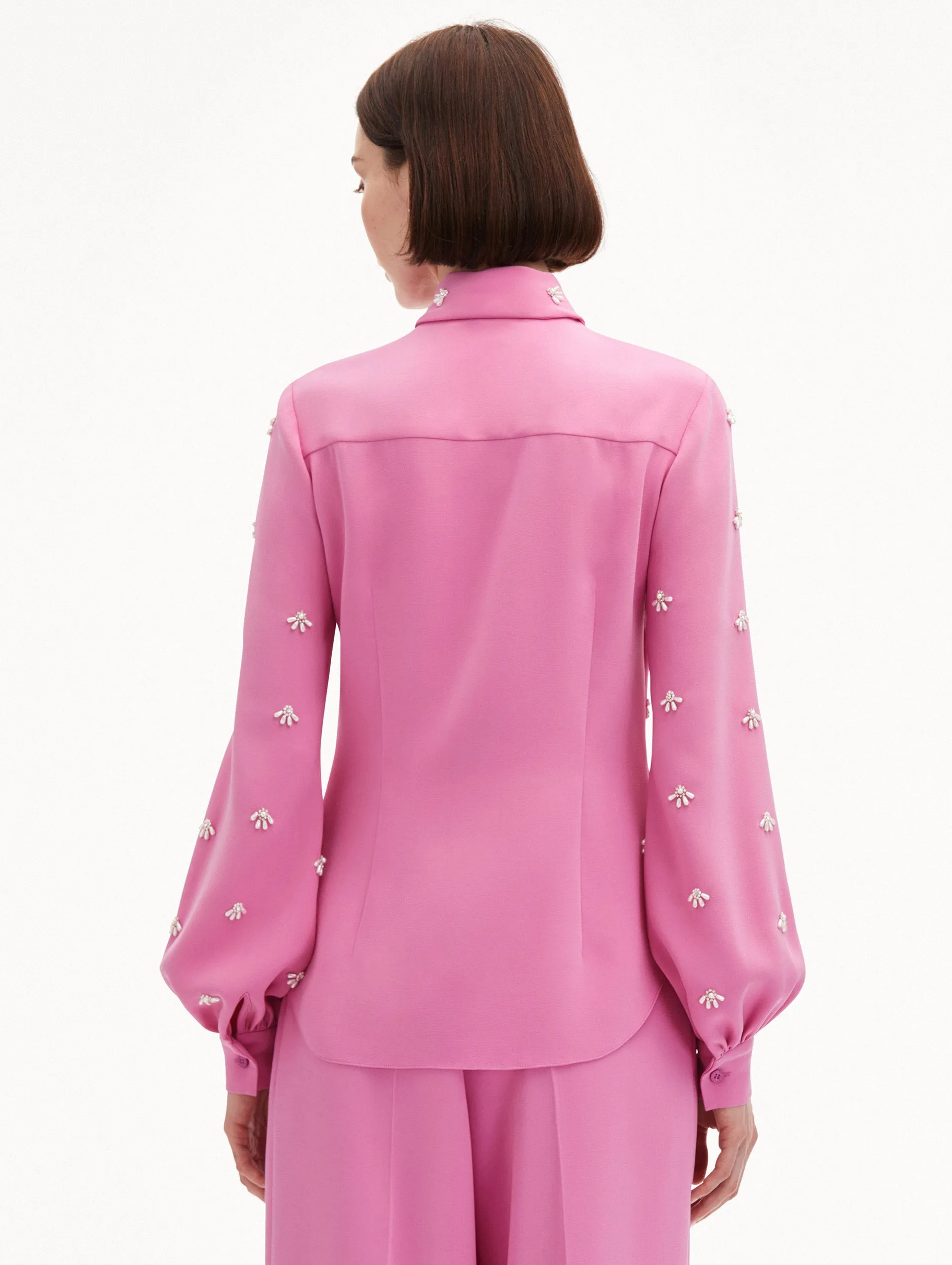 Pearl Cabochon Blouse sold by Oscar de la Renta product image thumbnail 4