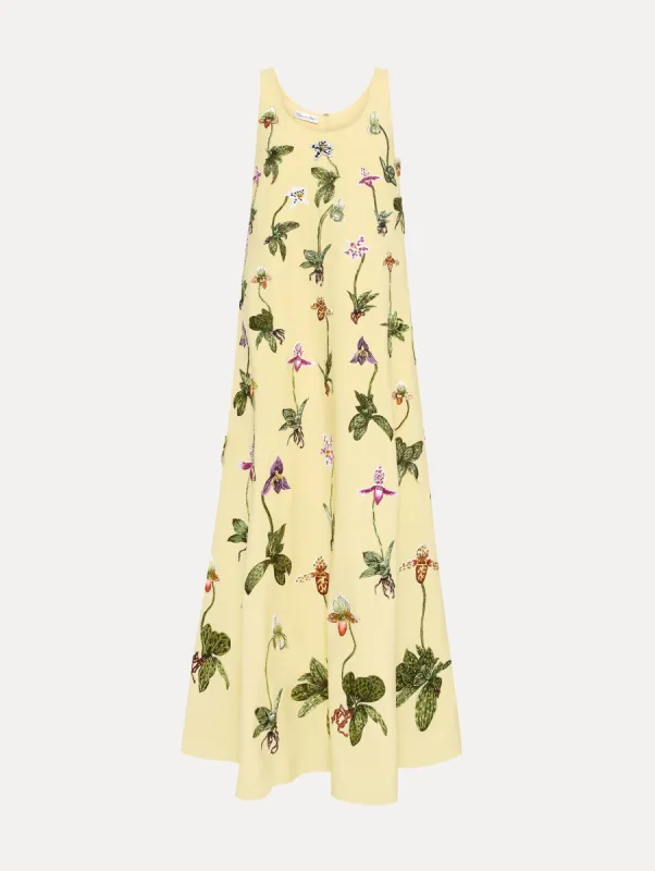 Orchid Threadwork Gown sold by Oscar de la Renta