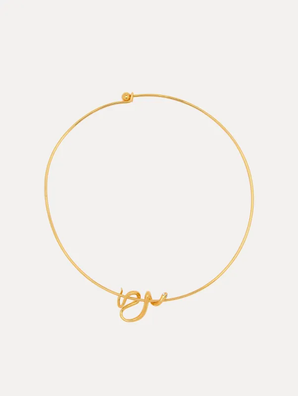 Snake Necklace sold by Oscar de la Renta