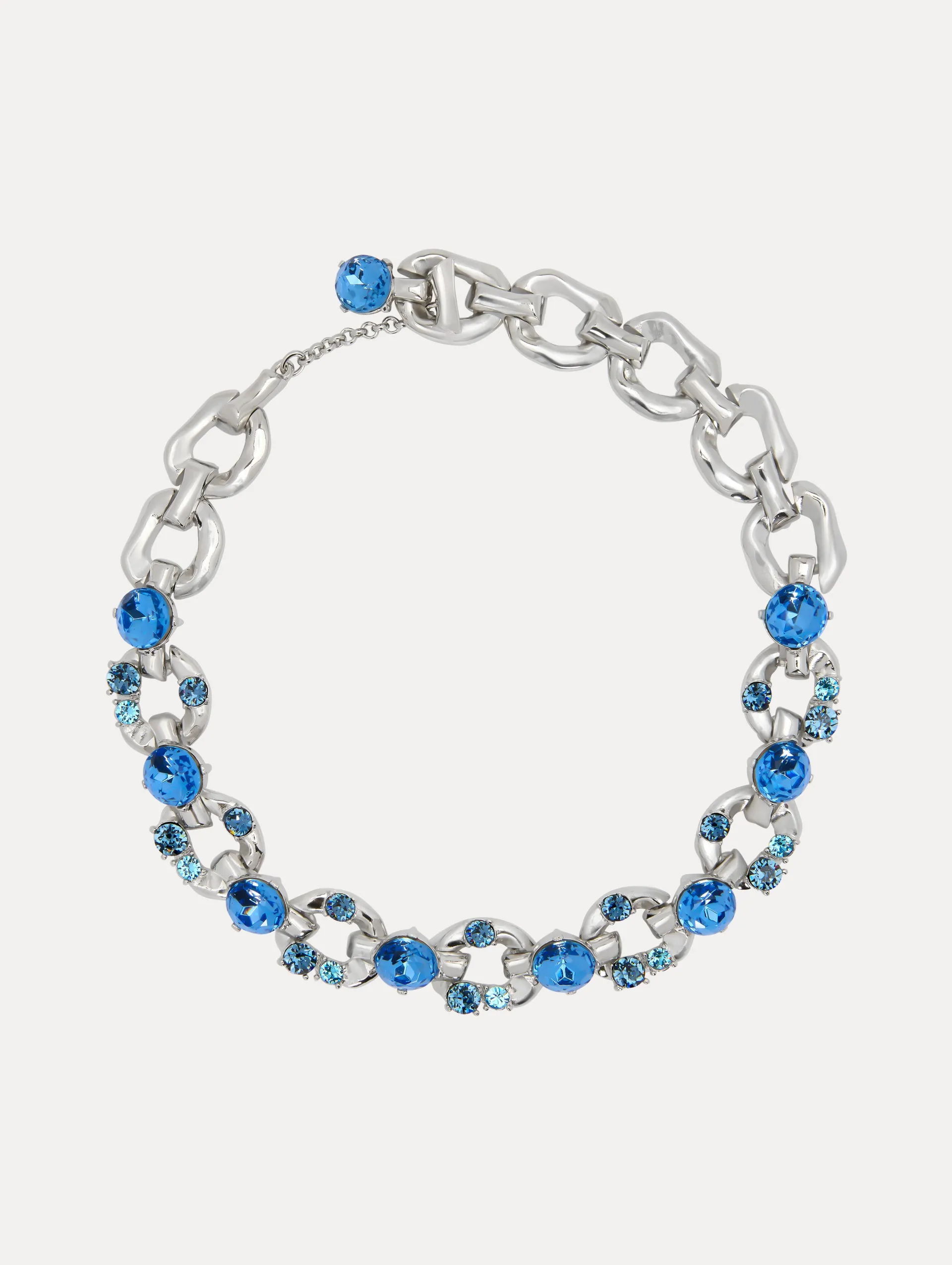 Scramble Chain-Link Necklace sold by Oscar de la Renta
