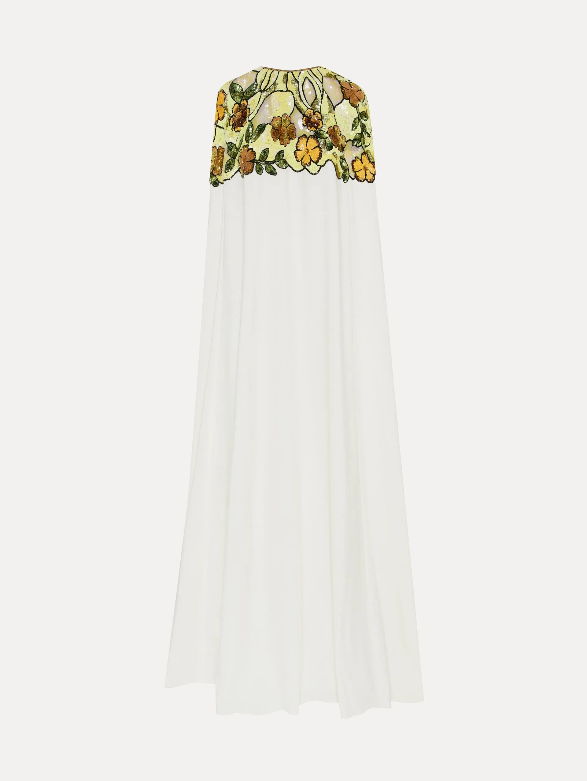 Art Nouveau Sequin Embroidered Caftan sold by Oscar de la Renta